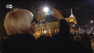 Protesti u Srbiji „Ovo su ljudi koji hoće pristojnu zemlju“ [upl. by Pearman265]