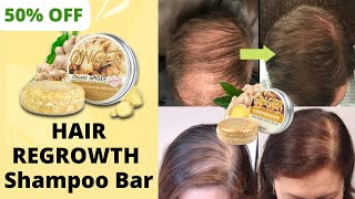 Ginger Hair Regrowth Shampoo Bar  Dayialacom [upl. by Olocin]