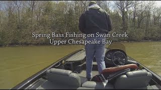 Spring Bass Fishing on Swan Creek [upl. by Publias]