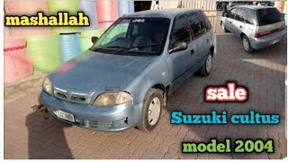 Suzuki cultus for sale kam kimat model 2004 how low price 03465101495 cultus sale [upl. by Auginahs871]