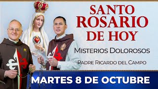 Santo Rosario de Hoy  Martes 8 de Octubre  Misterios Dolorosos rosario santorosario [upl. by Emmy227]