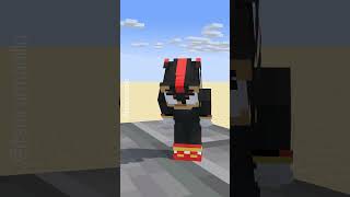 HELP Herobrine Draw SHADOW THE HEDGEHOG Challenge Bones  Imagine Dragons minecraftanimation [upl. by Fayth]