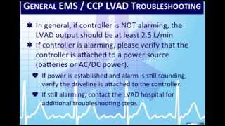 Critical Care Paramedic 7 Left Ventricular Assist Devices LVADs [upl. by Hoo874]