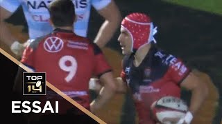 TOP 14  Essai de Gabin VILLIERE RCT  Toulon  Racing 92  J18  Saison 20202021 [upl. by Nwahsiek573]