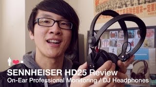 Sennheiser HD25 Headphone Review amp Comparisons 25 Year Classic [upl. by Arden]