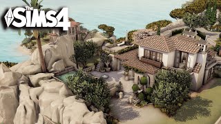 Mediterranean Villa Vigna in Tartosa  The Sims 4 build [upl. by Newfeld]