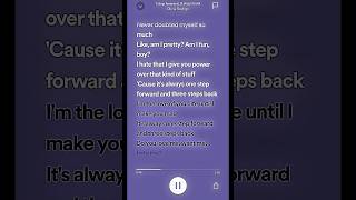 1 step forward 3 steps back sped up lyrics  song by olivia rodrigo [upl. by Maples982]