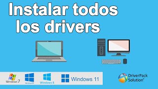 Como instalar DRIVERS para PC y PORTATIL en Windows 108711  Descargar DriverPack🔥🔥 [upl. by Anelah]