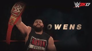 WWE 2K17 Kevin Owens Custom Titantron [upl. by Obelia]