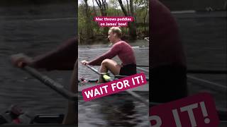 😮 THRILLING 🚣‍♂️ rowing showdown James vs Mac race rowing foryou shorts rower [upl. by Kerrill442]