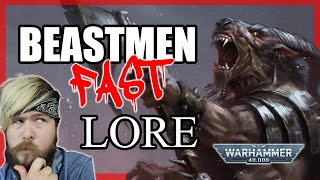 BEASTMEN Are MUCH Different in 40k  Warhammer 40K Lore Abhumans [upl. by Anah]