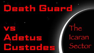 3000 Points Death Guard vs Adeptus Custodes 10th Edition Warhammer 40k Battle Report [upl. by Christyna151]