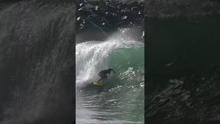 Surfing on a Bodyboard at TheWedge EPIC [upl. by Hamian304]