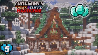 DIAMONDS and Animal Barn  118 Minecraft Hardcore Survival Lets Play  Episode 5 [upl. by Lapotin]