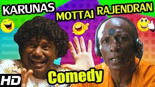 Karunas Mottai Rajendran Comedy Scenes  Darling  GV Prakash  Nikki Galrani  Tamil Comedy [upl. by Eyt]