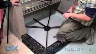 How to Install Positive Weep Step 7 Quick Pitch  Weep Hole Protector for Dix Systems OneLiner [upl. by Whitehouse]