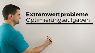 Extremwertprobleme Übersicht Optimierungsaufgaben  Mathe by Daniel Jung [upl. by Alastair]