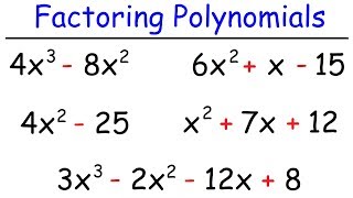 How To Factor Polynomials The Easy Way [upl. by Cornew124]