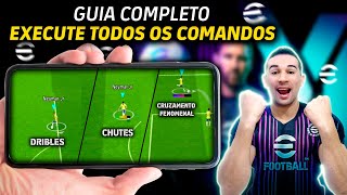 COMO FAZER TODOS OS NOVOS DRIBLESCHUTES E MACETES DO EFOOTBALL 2024 MOBILE SURPREENDA O ADVERSÁRIO [upl. by Ackler]