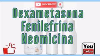 Dexametasona Fenilefrina y Neomicina atomizador nasal  Para que sirve Dosis y más  Todo Medicame [upl. by Rihana634]