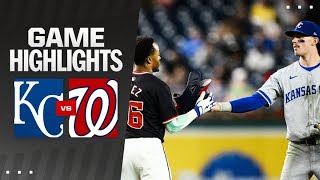 Royals vs Nationals Game Highlights 92524  MLB Highlights [upl. by Timotheus133]