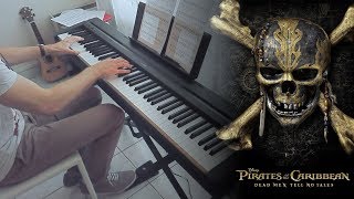 Pirates of the Caribbean 5  Dead men tell no tales  Piano cover [upl. by Atiekahs]