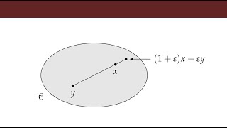 Proof of strong duality Slaters theorem [upl. by Werda]