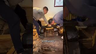 This is the traditional method of extracting sesame oil shorts [upl. by Yesrod]