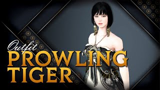 Black Desert Console Woosa Outfit quotProwling Tigerquot [upl. by Simeon]