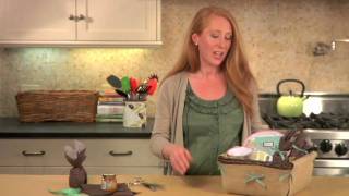 How to Decorate Eco Friendly Baby Gift Baskets  Pottery Barn Kids [upl. by Muhammad11]