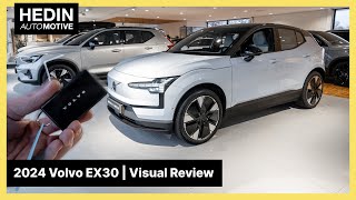 2024 Volvo EX30 Ultra 428 HP  Visual Review  Hedin Automotive [upl. by Vaules208]