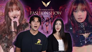 LISA ‘ROCKSTAR’ amp ‘MOONLIT FLOOR’  VICTORIA’s SECRET fashion show REACTION [upl. by Odidnac]