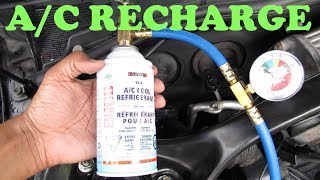 How to Recharge an AC System [upl. by Defant745]