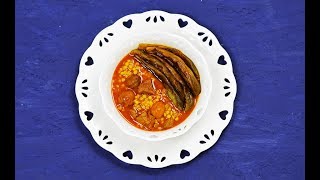 Gheymeh Bademjan طرز تهیه خورشت قیمه بادمجون اصیل ایرانی [upl. by Erdda370]