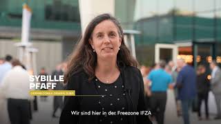 IFZA Testimonial  Mrs Sybille Pfaff  German [upl. by Norej612]