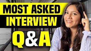 Top Interview Questions and Answers You MUST Prepare  Interview Answers Tips [upl. by Gnahc]