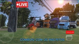 🔴AO VIVODRIVER JOBS FAZENDO UM COMBOIO COM OS INSCRITOS 🔴 [upl. by Aenert]