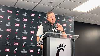 Scott Satterfield’s weekly press conference 117 previewing Houston [upl. by Julis]