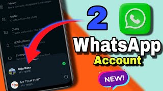 How to Use Two WhatsApp Accounts in One Phone  Add two WhatsApp  Activate Two WhatsApp Accounts [upl. by Koralie]