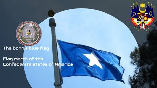 The Bonnie blue flag Confederate states flag march [upl. by Hannazus609]