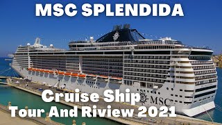 Msc Splendida❗ Cruise Ship Tour amp Review in 2022 [upl. by Akkire]