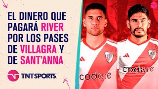 El dinero que pagará River por Rodrigo Villagra y Agustín SantAnna los nuevos refuerzos [upl. by Eelegna846]