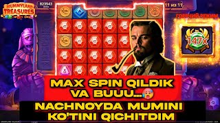 KNYAZ SHOKDA  MUMIYADA FAQAT MAX SUMMADA SPINGA HARAKAT QILDIM casino KNYAZAZARTNIK [upl. by Eiralc254]