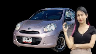 Nissan March 12s 2011 ผ่อน2××× บุ้งกี๋ บุ [upl. by Drawe]