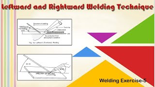 Leftward and rightward welding techniques [upl. by Blair]