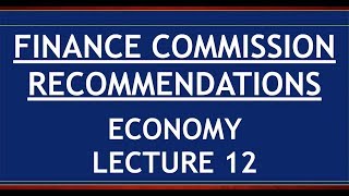 Economy for UPSC  IAS  14th Finance Commission  Basics for UPSC Prelims [upl. by Norud263]