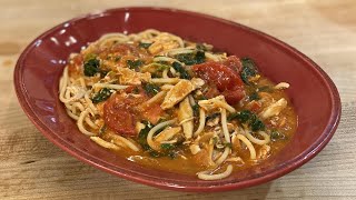 How To Make An Easy Florentine Pasta with Italian Tuna or Pulled Chicken  Pantry Meal  Rachael … [upl. by Anitsua]