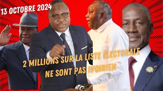 Ne ratez pas révélations  près de 2 millions sur la liste ne sont pas ivoirien affairage [upl. by Dunham115]