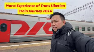 Trans Siberian Train Journey 2024 MSKIrkutsk [upl. by Nivets]