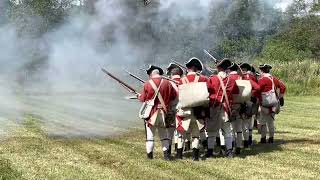 Battle at Chadds Ford 1777 reanactment [upl. by Barolet620]